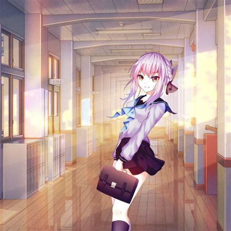 Anime School Hallway Wallpapers - Top Free Anime School Hallway ...