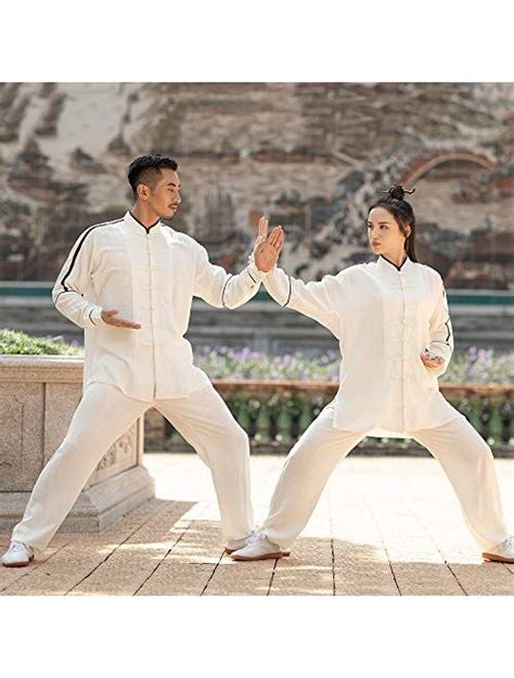 Buy Ksua Kung Fu Uniform Chinese Traditional Tang Suit Cotton Long