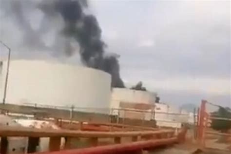 Reportan explosión en refinería de Pemex en Salina Cruz Oaxaca xeu