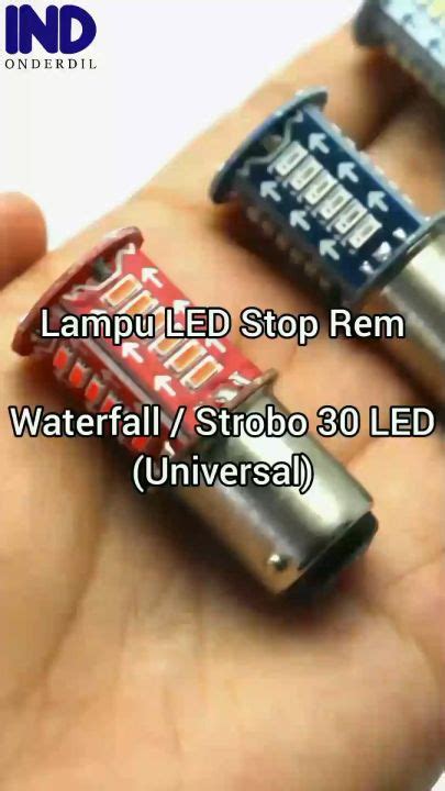 Lampu Led Stop Rem Stoplamp Lamp Brake Belakang Bay D Bayonet Mata