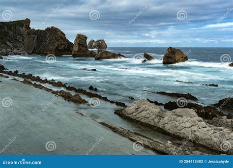 Abrasion Platform In Costa Quebrada Stock Photo Image Of Geology