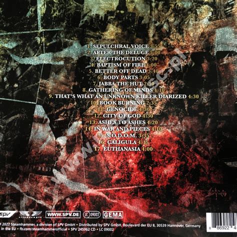 SODOM 40 Years At War The Greatest Hell Of Sodom GER Digipack