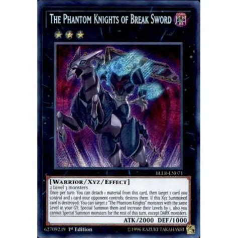 Yugioh Wing Raiders Single Card Secret Rare The Phantom Knights Of