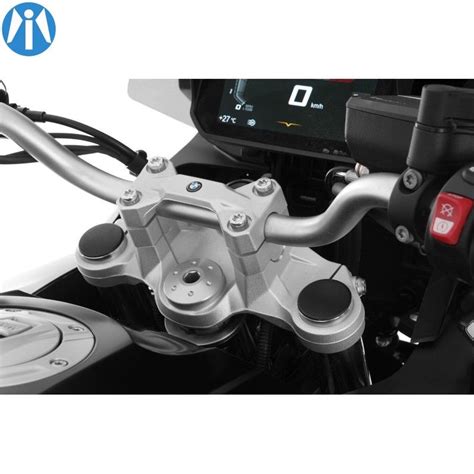 Réhausse guidon ERGO argent BMW F750 GS sans GPS Modif Moto