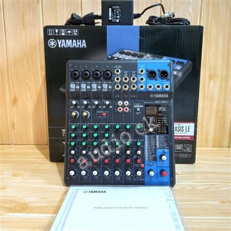 Jual YAMAHA MG10XU MG 10 XU MIXER 10 CHANNEL ORIGINAL Shopee