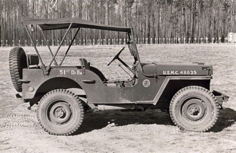 1946 Jeep Willys Mb Used By The United States Marine Corps Willys