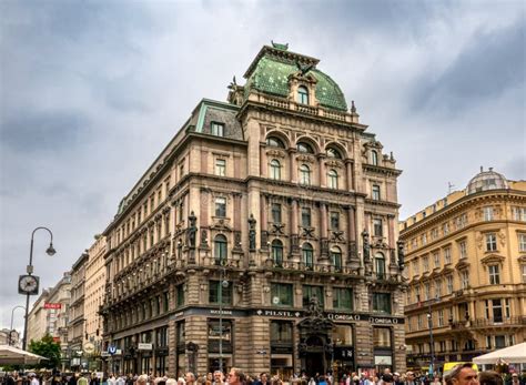 The Palais Equitable Palace Of Justice In Vienna Stock Photo Image Of