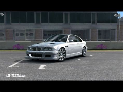 Real Racing 3 BMW M3 GTR Straßenversion YouTube