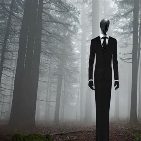 Slenderman In The Woods Stable Diffusion OpenArt