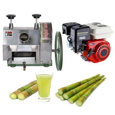 Semi Automatic Sugarcane Juice Machine With Engine Yield Ml