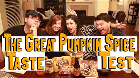 The Great Pumpkin Spice Taste Test Youtube