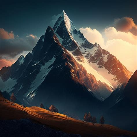 Premium AI Image | High Mountain