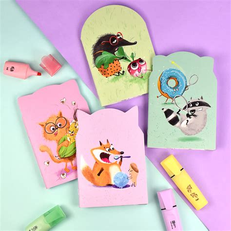 Новинка! Милейшие блокноты с вырубкой от Феникс+