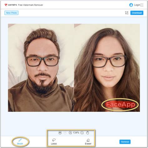 How To Remove Faceapp Watermark From Images With Ai Remover