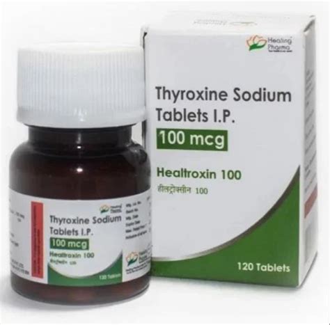 100 Mcg Thyroxine Sodium Tablets At Rs 178bottle Thyronorm Tablet In