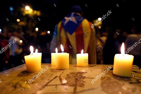 Candles Lit Thousands People Attend Protest Editorial Stock Photo