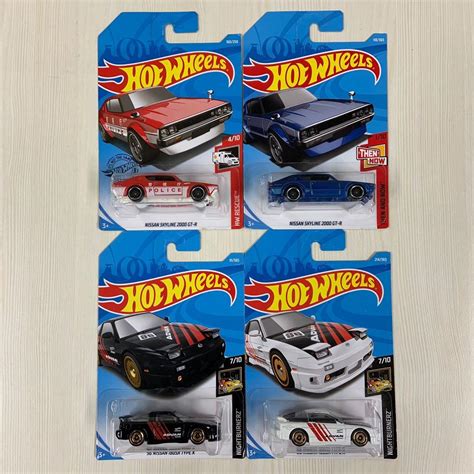Hotwheels Nissan Nismo Skyline GTR R35 R33 R32 R30 Silvia 300zx 180sx Datsun Fairlady Z Hot