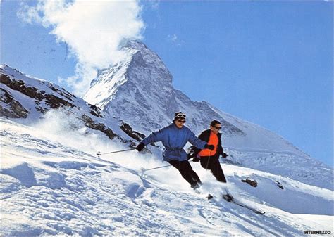 Zermatt Vs Skifahrer H Rnli Matterhorn Tiefschnee Kaufen Auf Ricardo