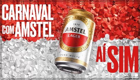 Amstel retorna ao Carnaval patrocínio oficial do desfile de São