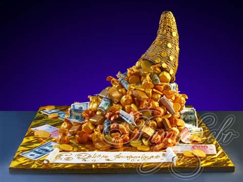 Подарочный торт рог изобилия № 926 стоимостью 13 356 рублей - торты на ...