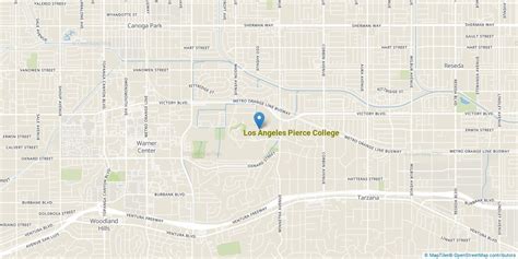 Pierce College Campus Map