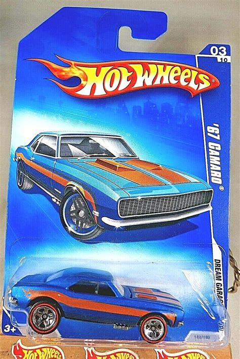 Hot Wheels Walmart Red Line Dream Garage Camaro Blue