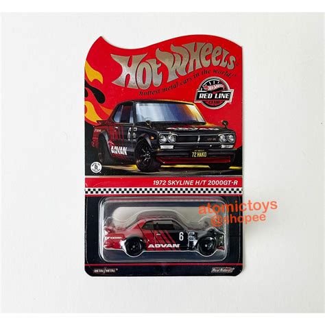 Hot Wheels Rlc Skyline H T Gt R Advan Shopee Malaysia