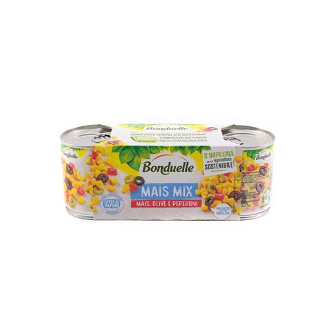 Bonduelle Mais Mix Mais Olive E Peperoni 3x170g Paladini Otello