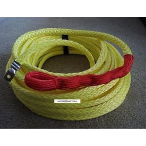 30M 10mm Winch UHMWPE Synthetic Rope 4x4 OFFROAD CLINIC