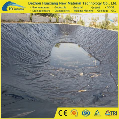 Dam Reservoir Aquaculture Used Customizable Hdpe Geomembrane Pond