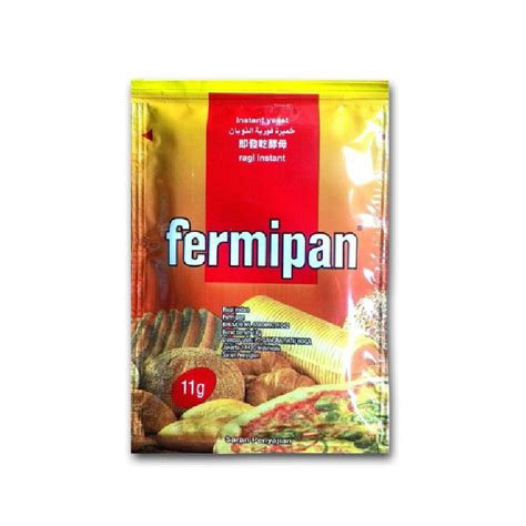 Jual Fermipan Ragi Instan Kemasan 1 Sachet 11gr Shopee Indonesia