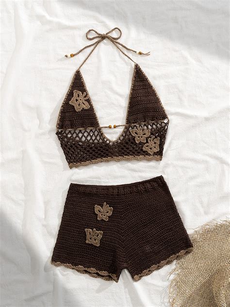 SEAURAL High Quality Bikini 2025 New Sets Sexy Knitting Boxer Briefs