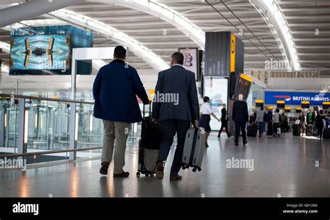 Terminal 5 of Heathrow Airport stock Stock Photo - Alamy