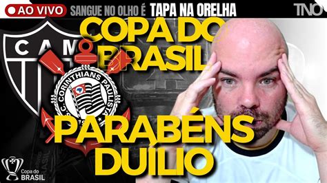 React Corinthians X Atl Tico Mg Copa Do Brasil Youtube