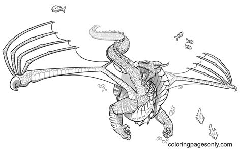 Wings Of Fire Coloring Pages Printable For Free Download