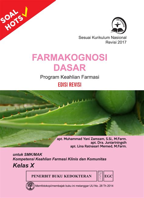 Buku Farmakognosi Studyhelp