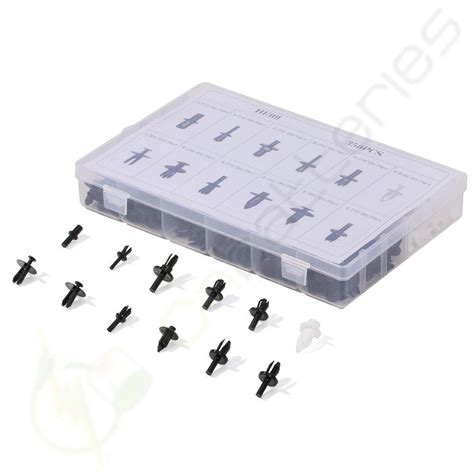 350pcs Auto Car Panel Moulding Assortments Kit Push Retainer Pin Rivet Trim Clip Ebay