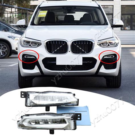 Fit For Bmw X Led Front Bumper Fog Lights Assembly