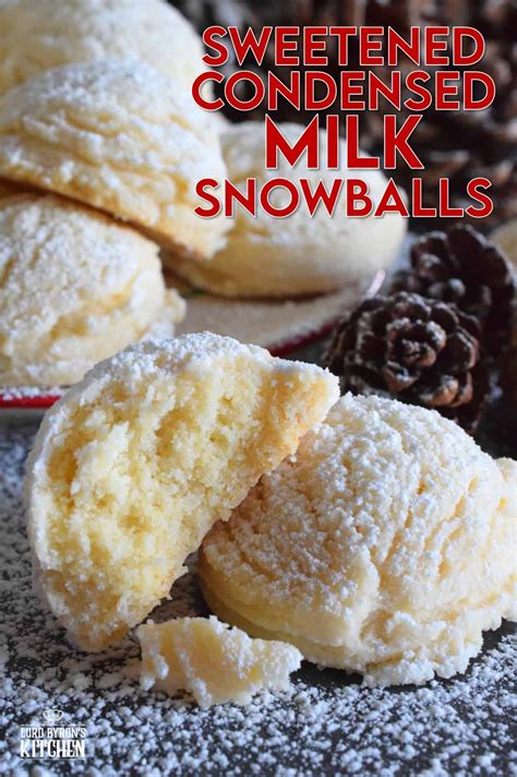 Sweetened Condensed Milk Snowballs Lord Byron S Kitchen