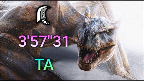 MHW Iceborne PC Tigrex Great Sword Solo 3 57 31 TA Rules YouTube