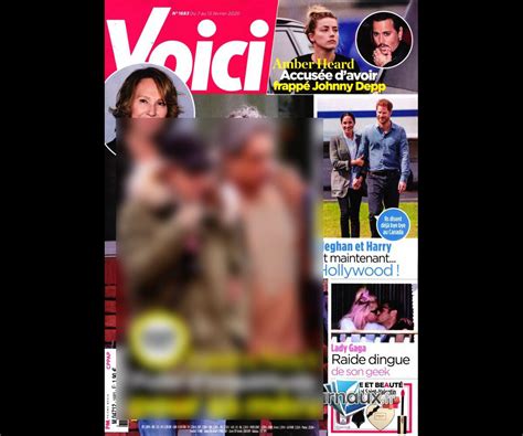 Photo Couverture Du Magazine Voici Num Ro Du F Vrier