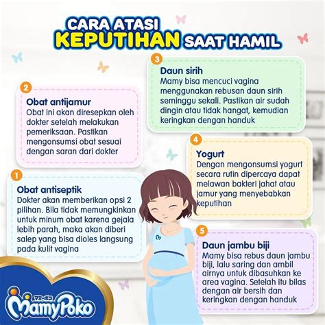 Cara Atasi Keputihan Saat Hamil Mamypoko Indonesia