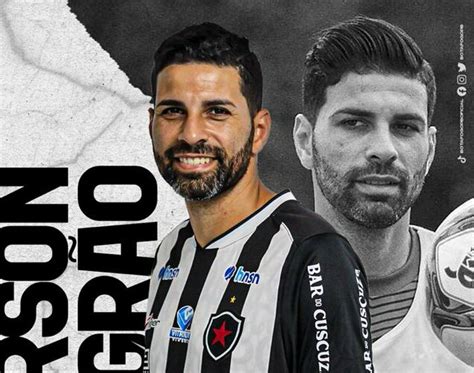 Botafogo Pb Anuncia A Contratação De Gerson Magrão Ex Flamengo E