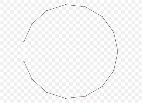 Regular Polygon Constructible Polygon Heptadecagon 257 Gon PNG