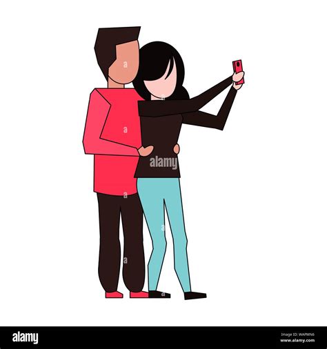 couple love young relationship cartoon Stock Vector Image & Art - Alamy