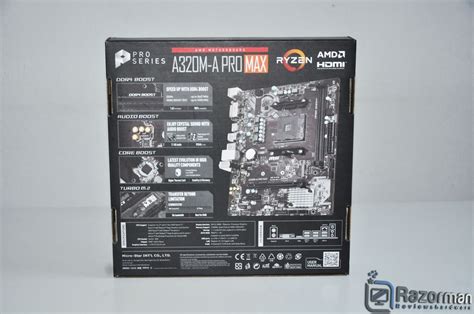 Review MSI A320M- A PRO MAX - Razorman.net , Reviews Hardware