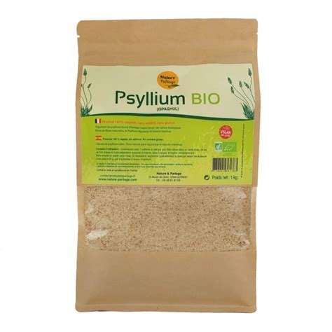 Psyllium Blond BIO Ispaghul Sachet 1 Kg Constipation