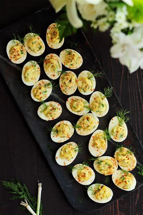 Tuna Deviled Eggs - StreetSmart Kitchen