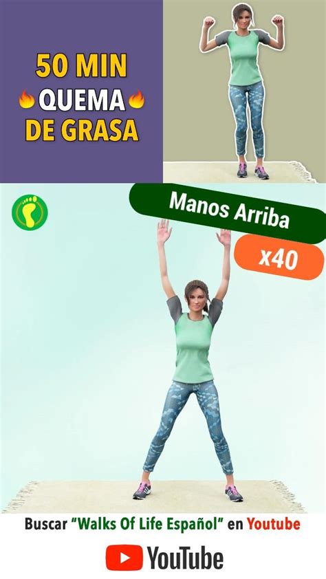 50 Minutos De Caminata En Casa Para Eliminar Grasa Artofit