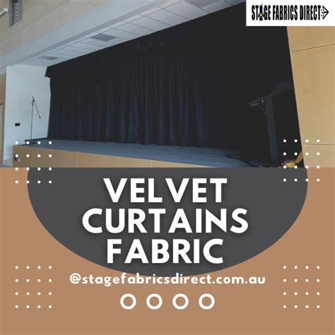 Why Choose Velvet Curtains Fabric for stage or theater? | by ...